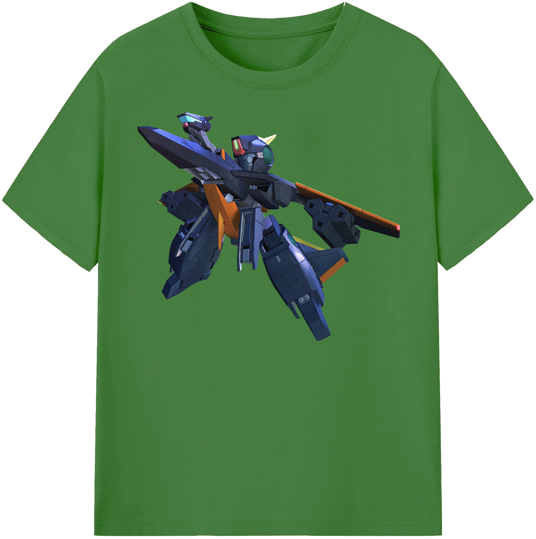 （画像用） 機動戦士ガンダム Mobile Suit Gundam レディースカジュアルプリントTシャツ（綿100％）
